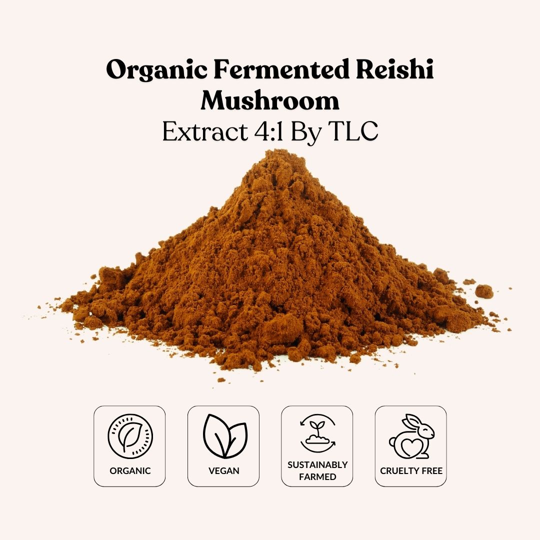Organic Fermented Reishi Mushroom Extract 4:1 By TLC