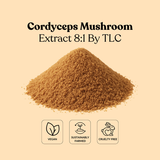 Cordyceps Mushroom Extract 8:1 By TLC