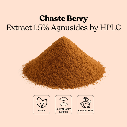Chaste Berry Extract 1.5% Agnusides by HPLC