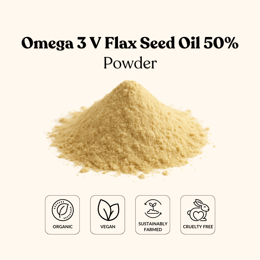 Omega 3 V Flax Seed Oil 50% Powder