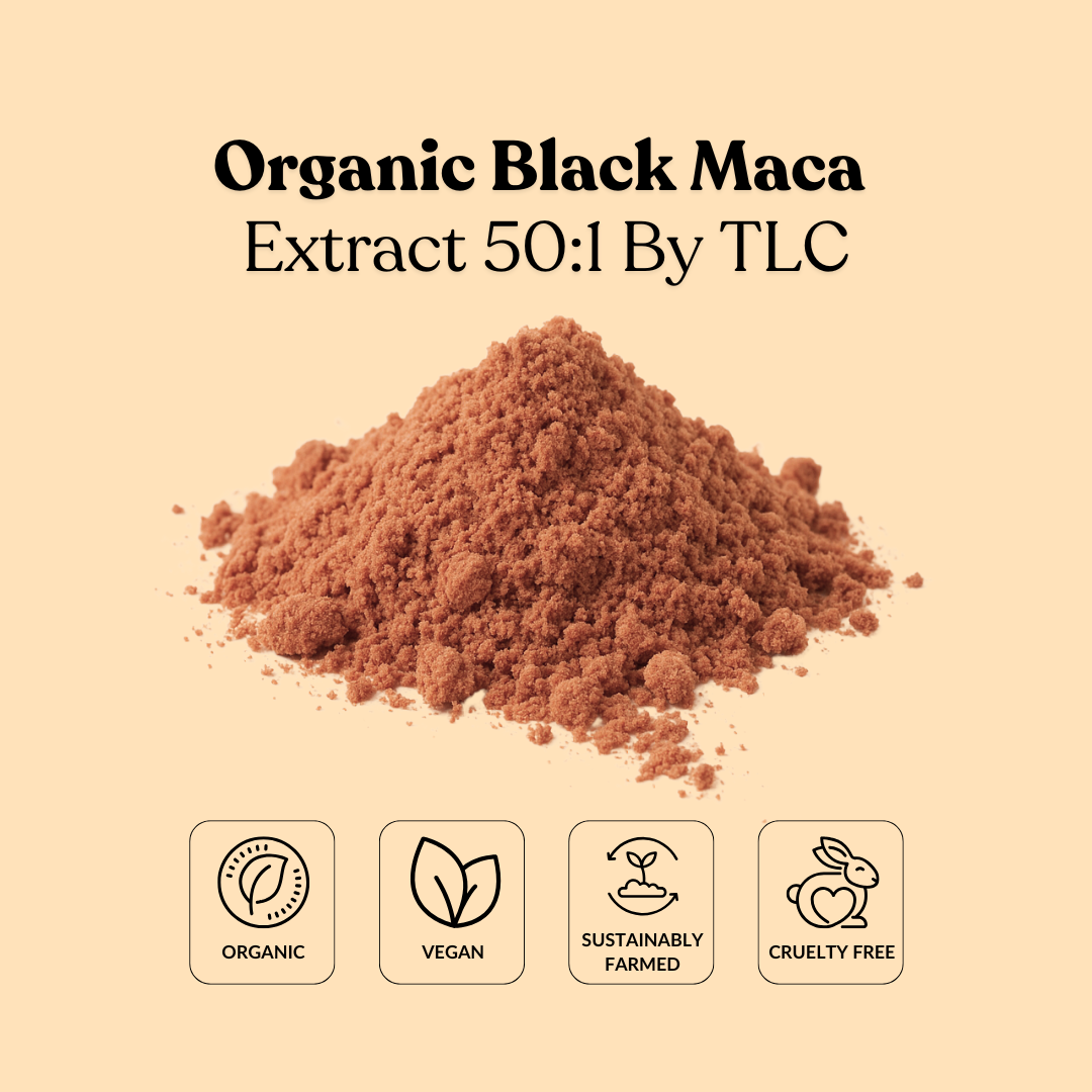 Organic Black Maca Extract 50:1 By TLC