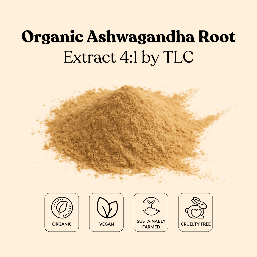 Organic Ashwagandha Root Extract 4:1 by TLC – Total Ingredients