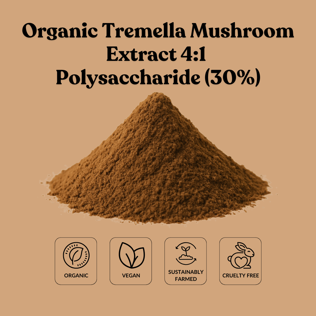 Organic Tremella Mushroom Extract 4:1 Polysaccharide (30%)