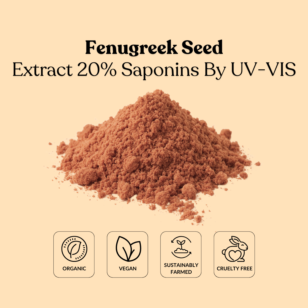 Fenugreek Seed Extract 20% Saponins By UV-VIS