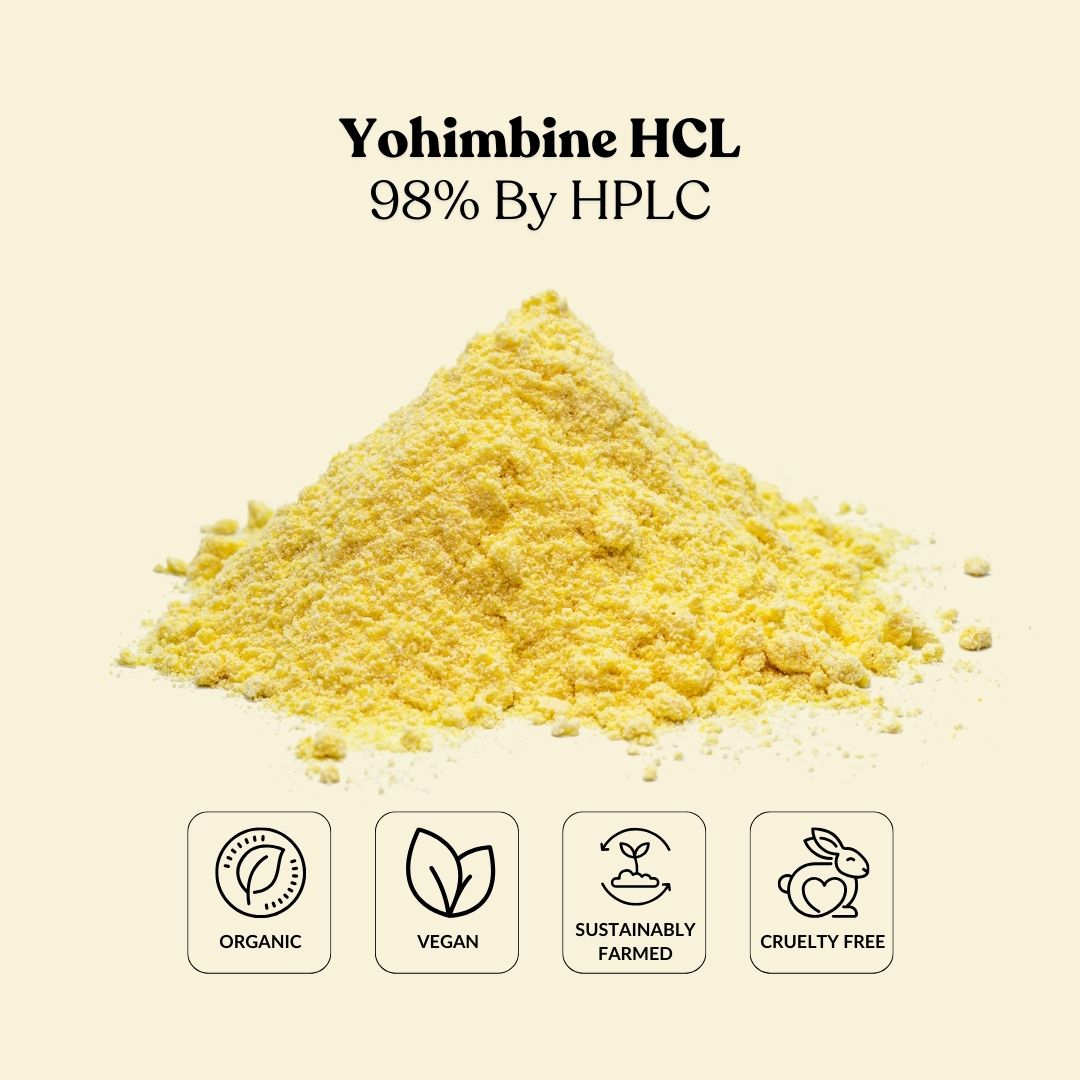 Yohimbine HCL 98% By HPLC
