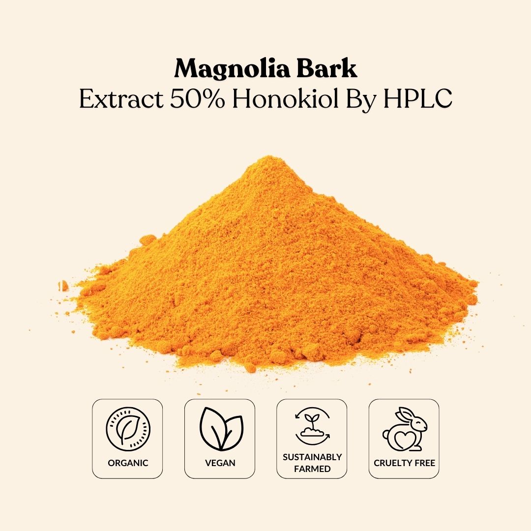 Magnolia Bark Extract 50% Honokiol By HPLC
