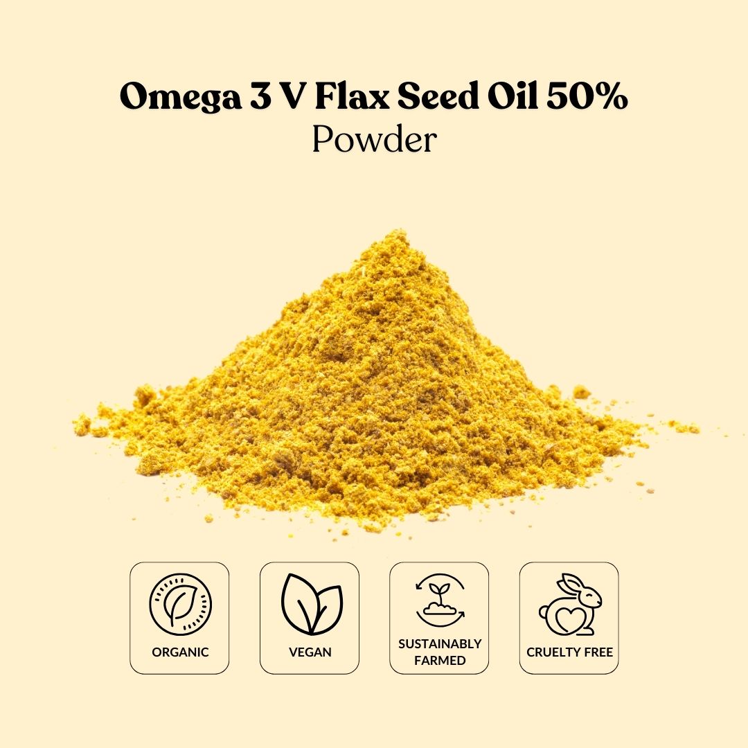Omega 3 V Flax Seed Oil 50% Powder