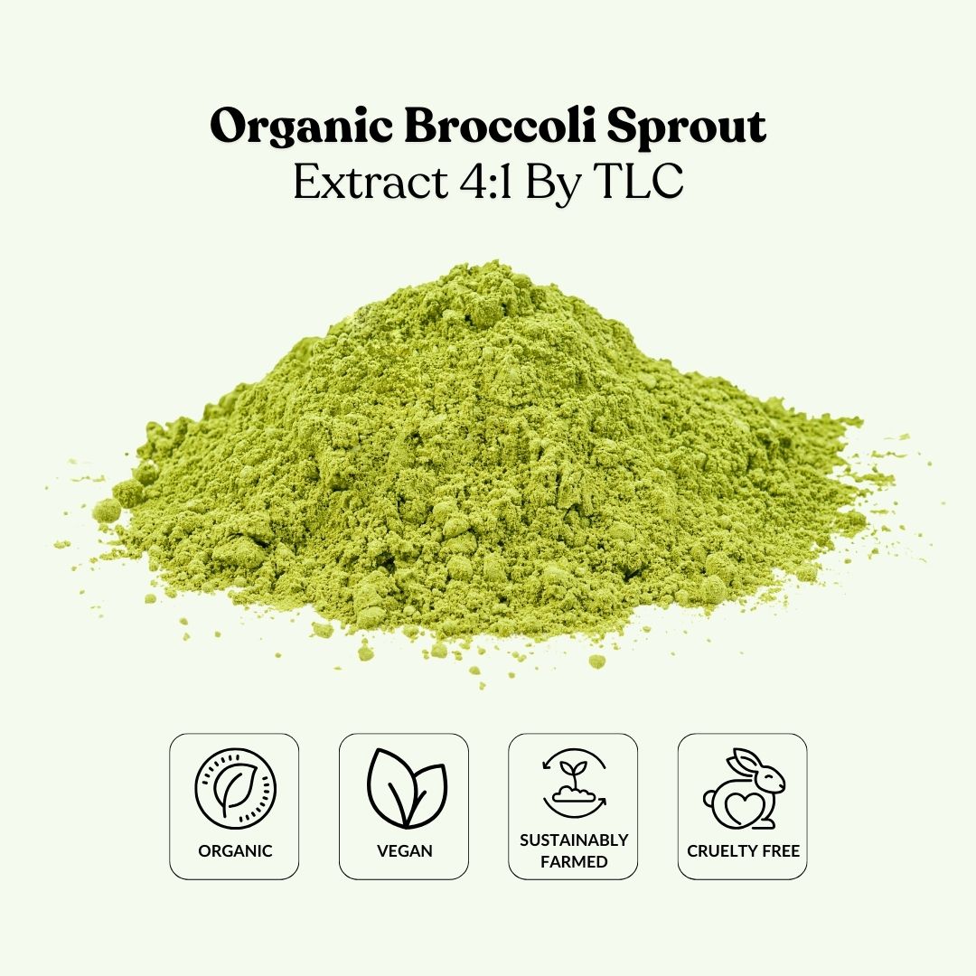 Organic Broccoli Sprout Extract 4:1 By TLC
