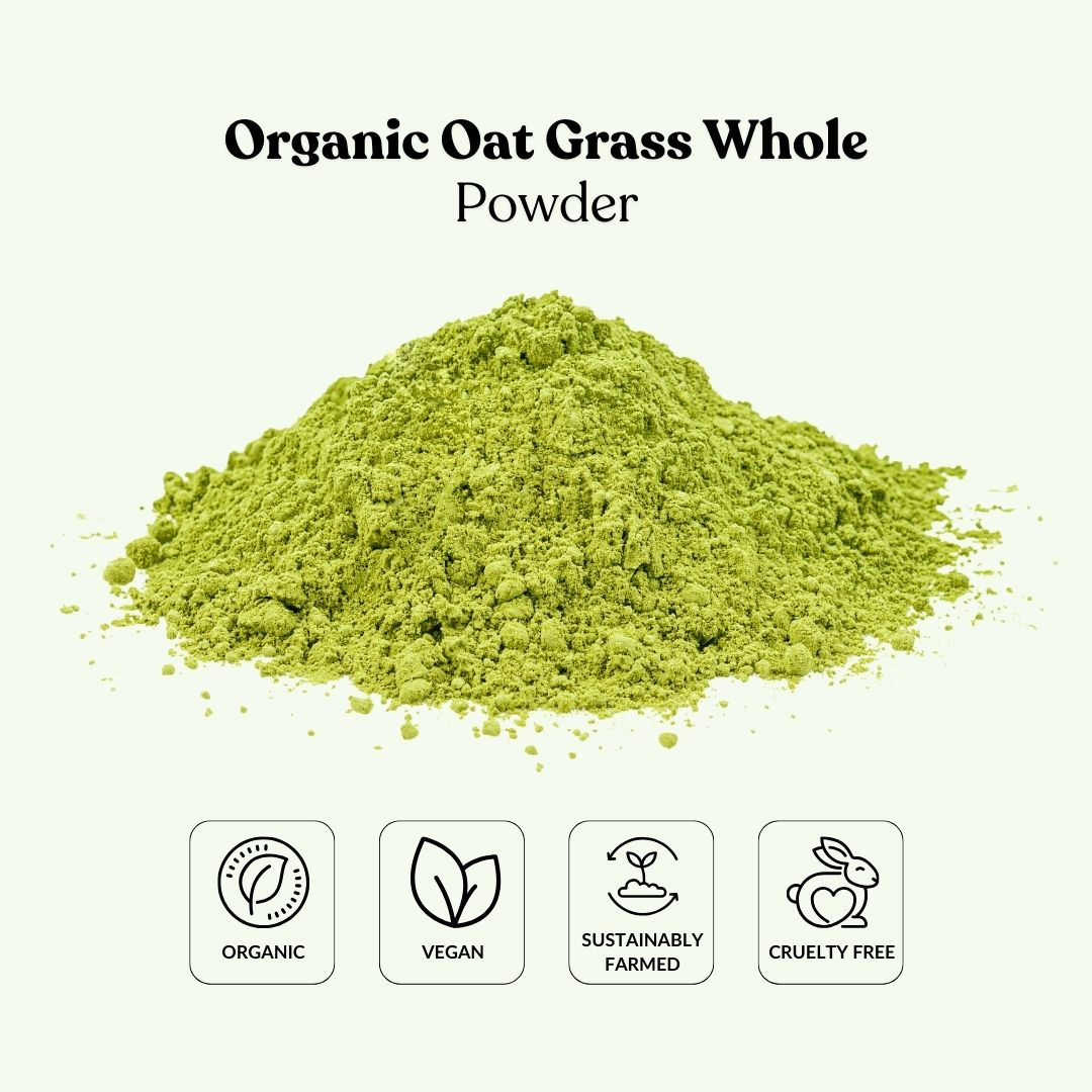 Organic Oat Grass Whole Powder