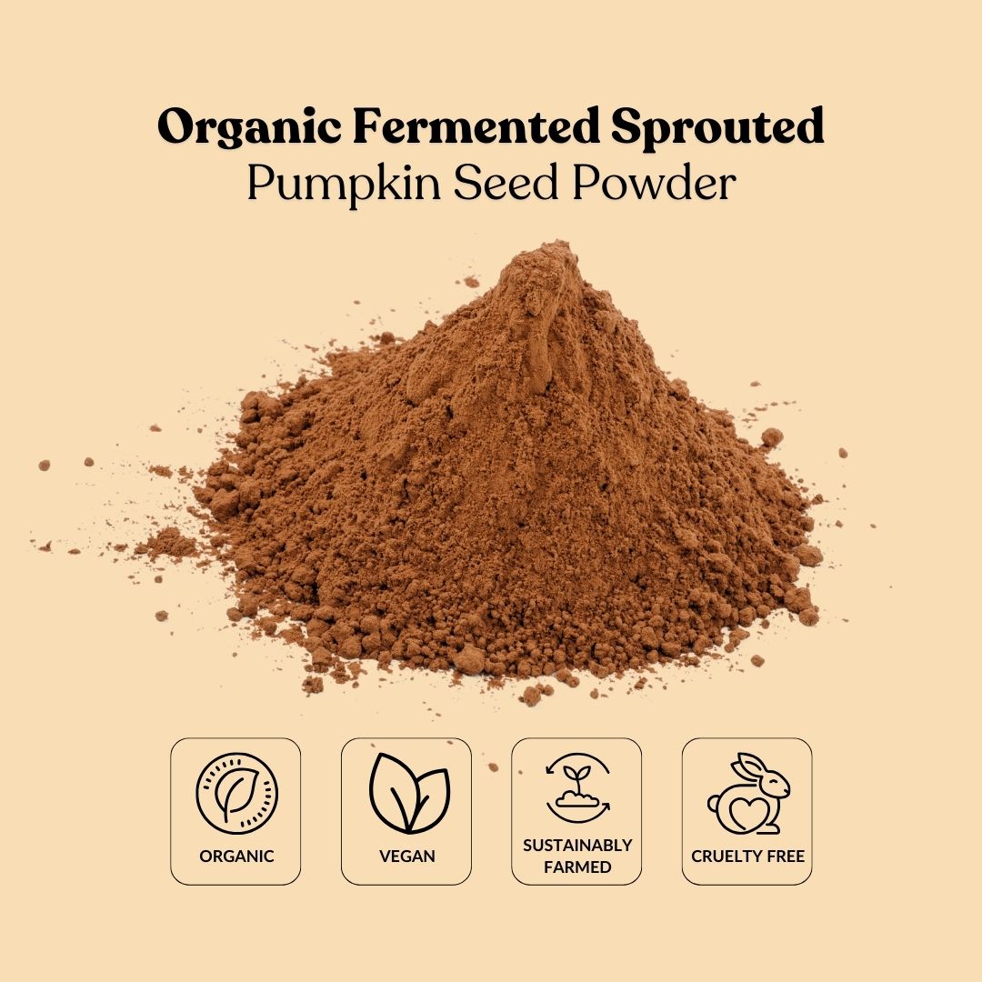 Organic Fermented Sprouted Pumpkin Seed Powder