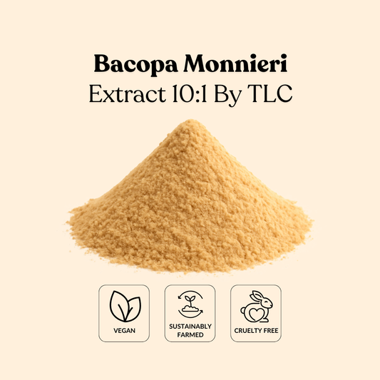 Bacopa Monnieri Extract 10:1 By TLC