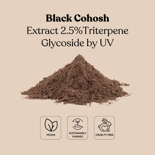 Black Cohosh Extract 2.5%Triterpene Glycoside by UV