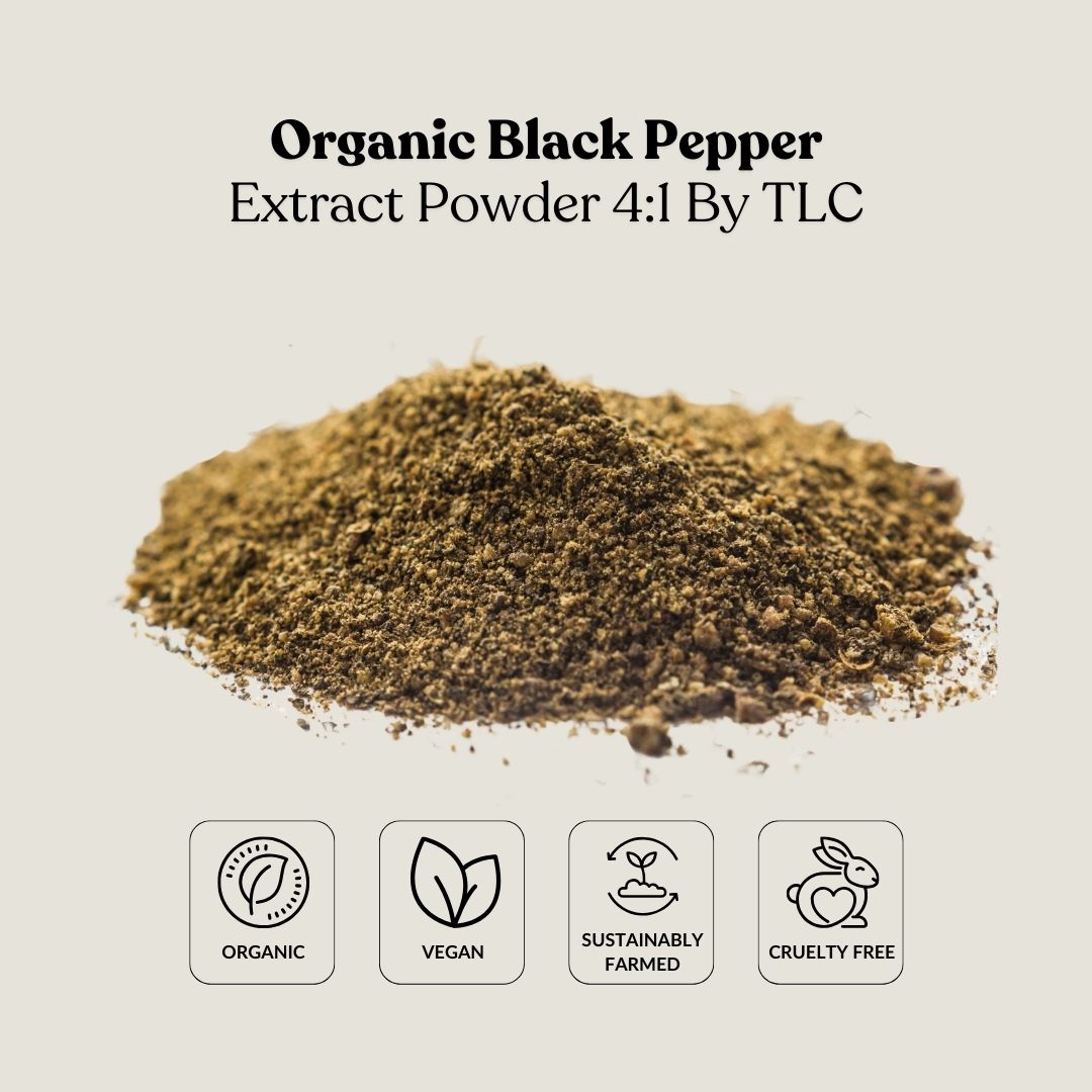 Organic Black Pepper Extract Powder 4:1 By TLC