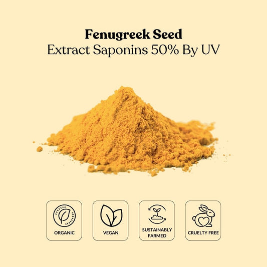 Fenugreek Seed Extract Saponins 50% By UV