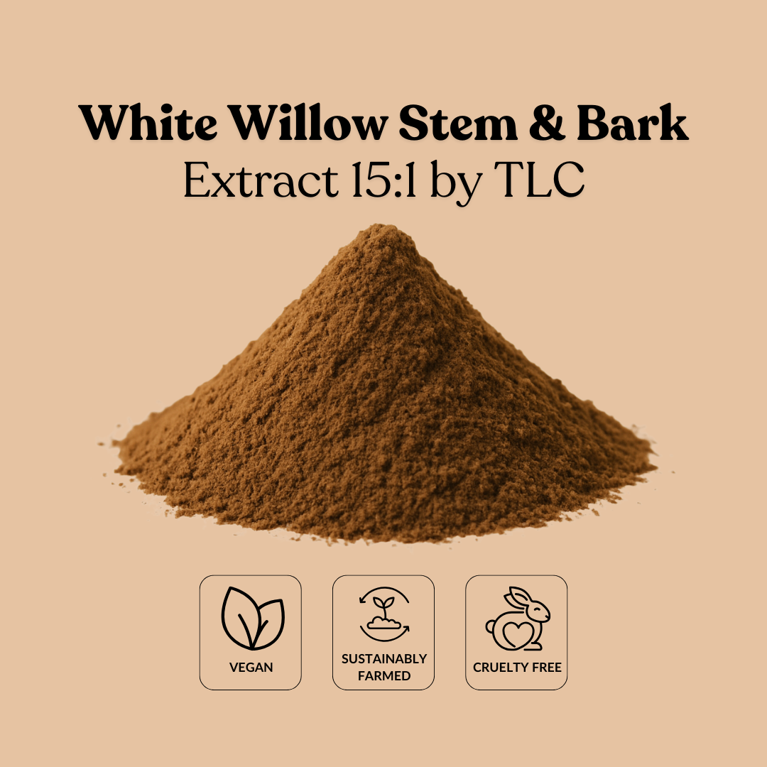 White Willow Stem & Bark Extract 15:1 by TLC – Total Ingredients