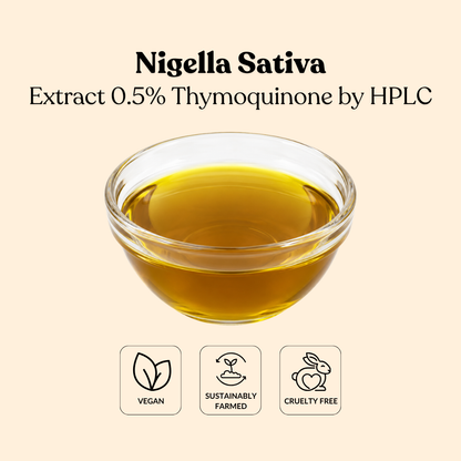 Nigella Sativa Extract 0.5% Thymoquinone by HPLC