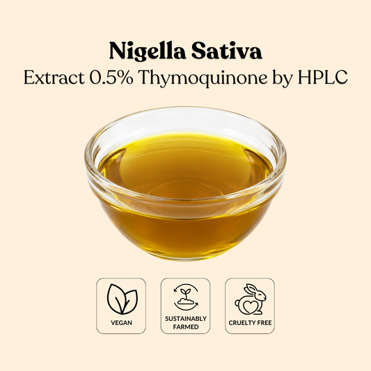 Nigella Sativa Extract 0.5% Thymoquinone by HPLC