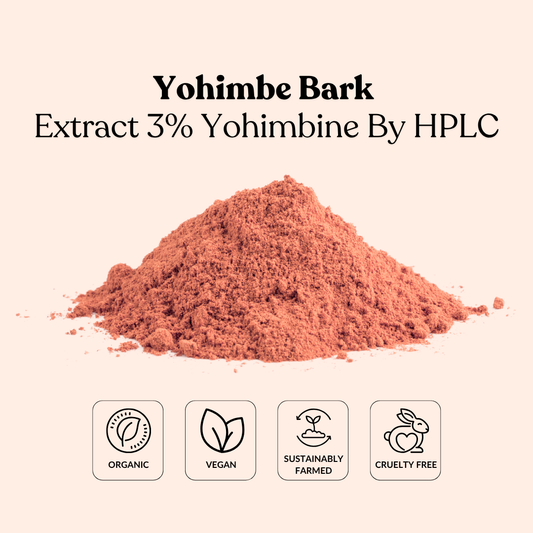 Yohimbe Bark Extract 3% Yohimbine By HPLC