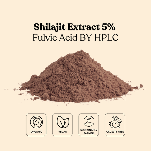Shilajit Extract 5% Fulvic Acid BY HPLC