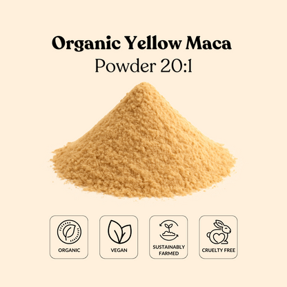 Maca Powder Colours Organic Yellow Maca Powder 20:1 – Total Ingredients