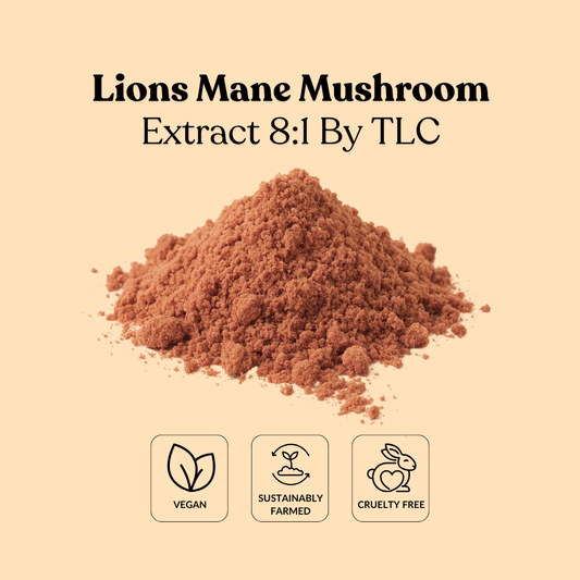 Lions Mane Mushroom Extract 8:1 By TLC