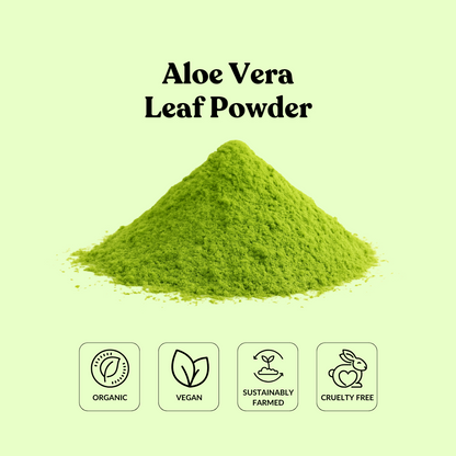 Aloe vera leaf powder