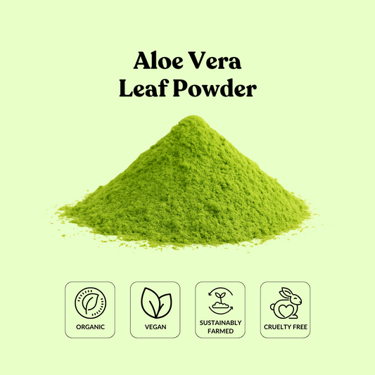 Aloe vera leaf powder