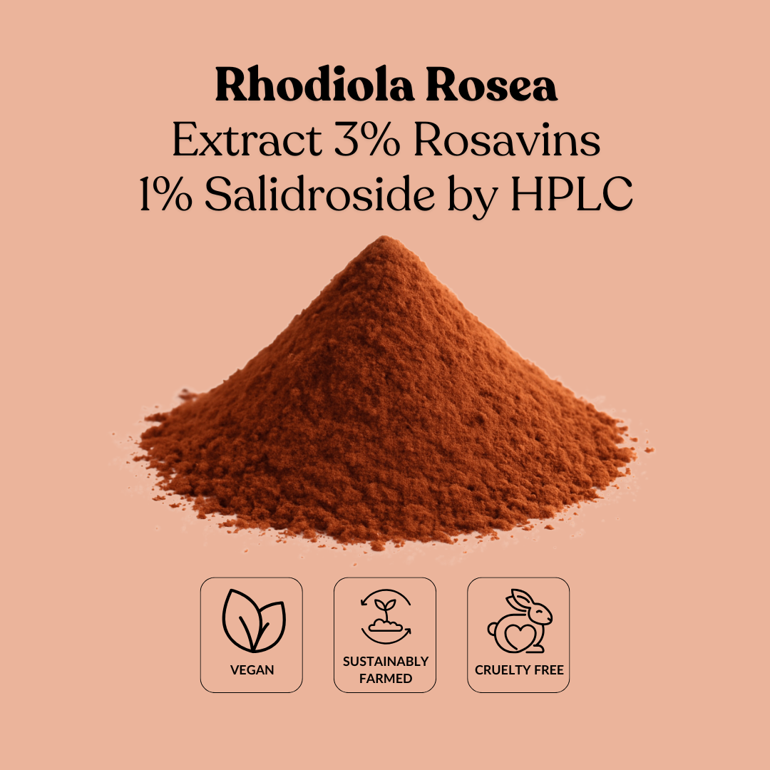 Rhodiola Rosea Extract 3% Rosavins 1% Salidroside by HPLC