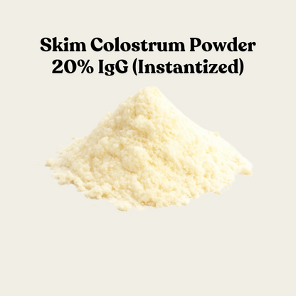 Skim Colostrum Powder 20%IgG (Instantized)