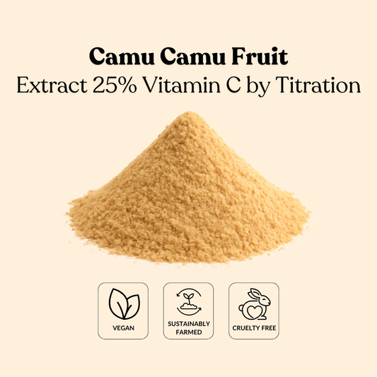 Camu Camu Fruit Extract 25% Vitamin C by Titration