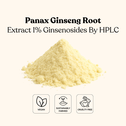 Panax Ginseng Root Extract 1% Ginsenosides By HPLC