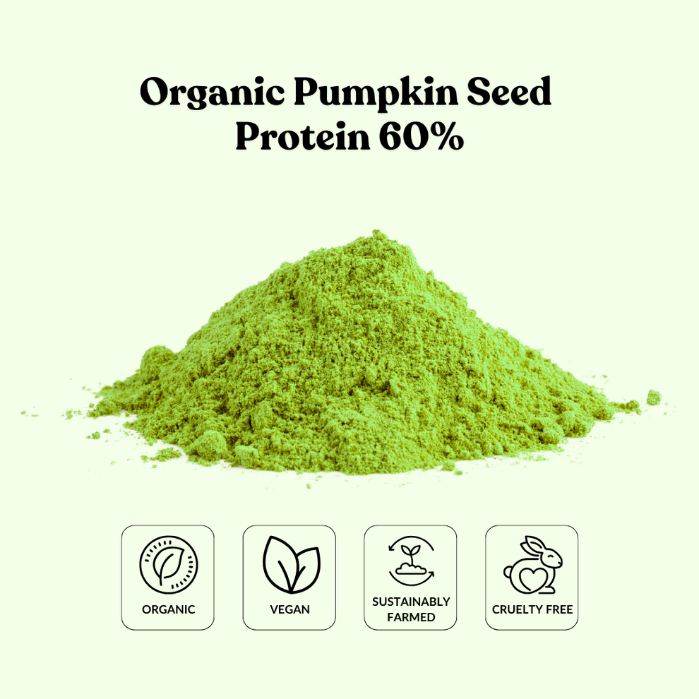 View of Organic Pumpkin Seed Protein 60% – Total Ingredients