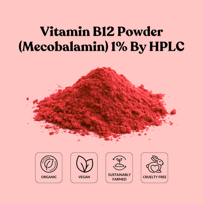 Vitamin B12 Powder (Mecobalamin) 1% By HPLC