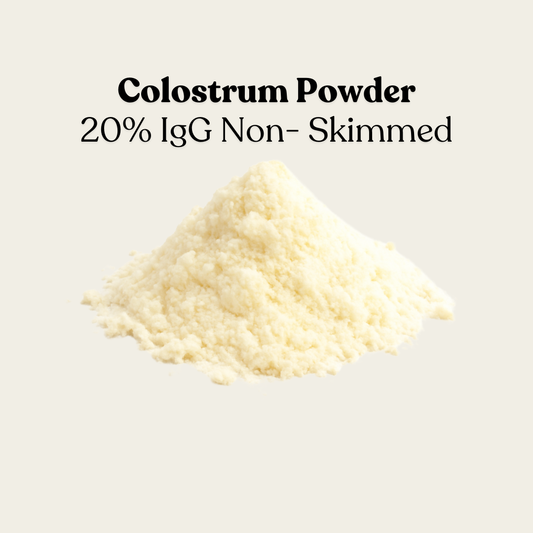 Colostrum Powder 20% IgG Non- Skimmed