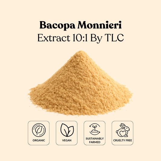 Bacopa Monnieri Extract 10:1 By TLC