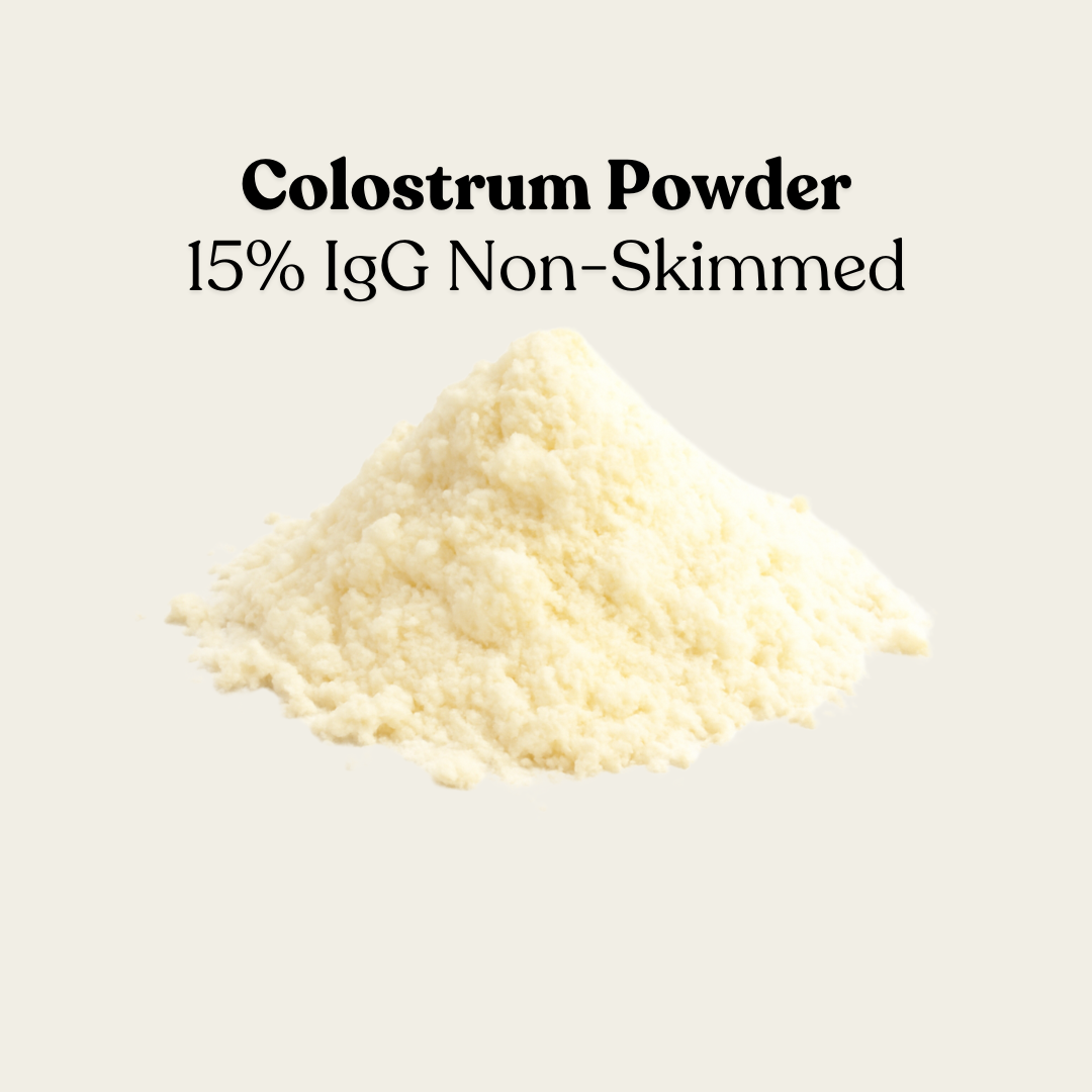 Colostrum Powder 15% IgG Non-Skimmed