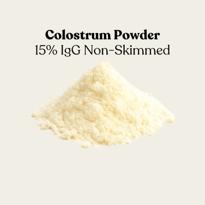 Colostrum Powder 15% IgG Non-Skimmed
