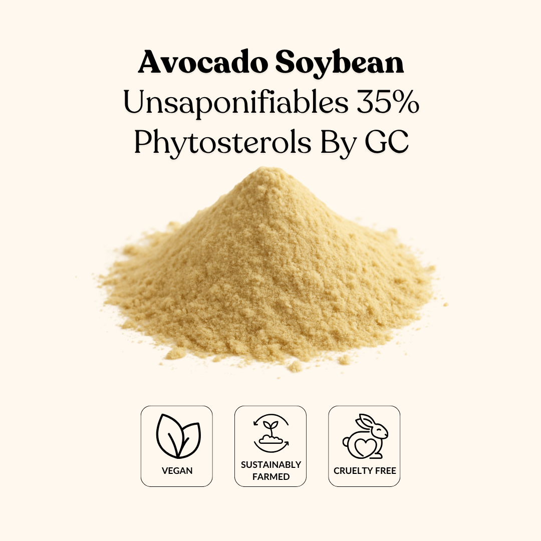 Avocado Soybean Unsaponifiables 35% Phytosterols By GC