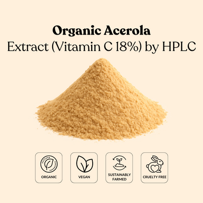 Organic Acerola Extract (Vitamin C 18%) by HPLC