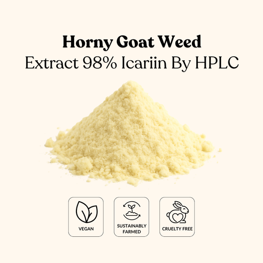 Horny Goat Weed Extract 98% Icariin By HPLC