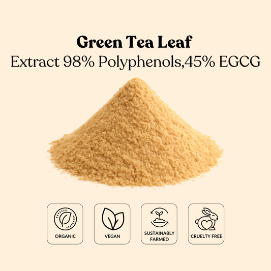 Green Tea Leaf Extract 98% Polyphenols,45% EGCG