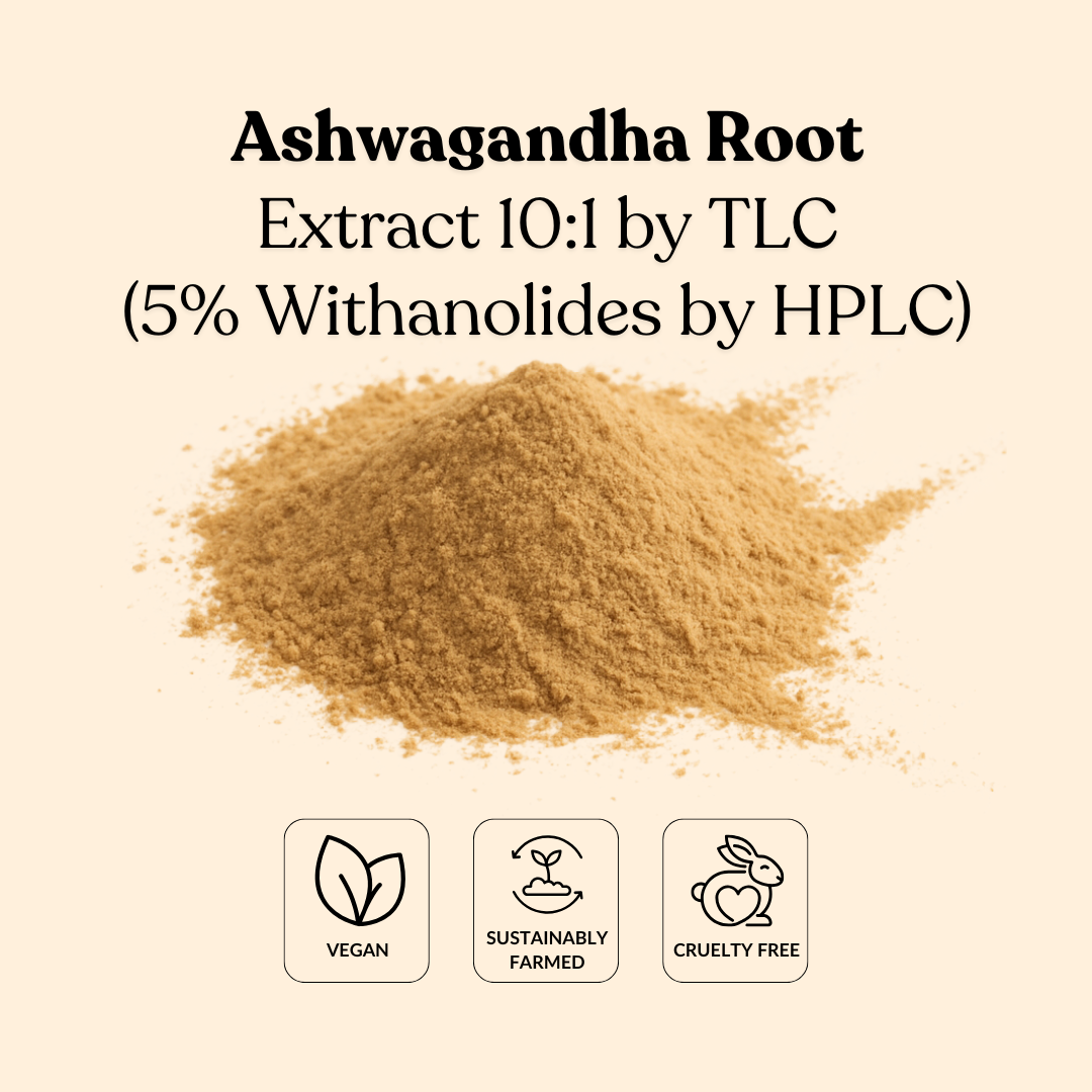 Ashwagandha Root Extract 10:1 by TLC (5% Withanolides by HPLC)