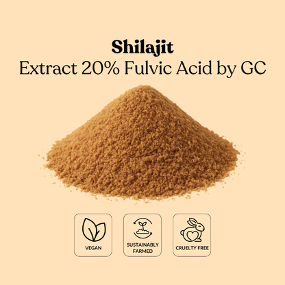 Shilajit Extract 20% Fulvic Acid by GC