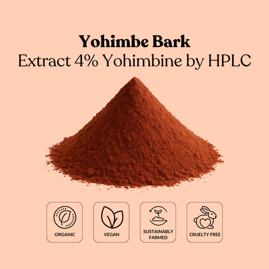 Yohimbe Bark Extract 4% Yohimbine by HPLC