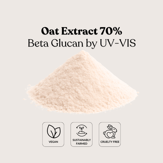 Oat Extract 70% Beta Glucan by UV-VIS