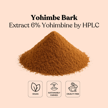 Yohimbe Bark Extract 6% Yohimbine by HPLC