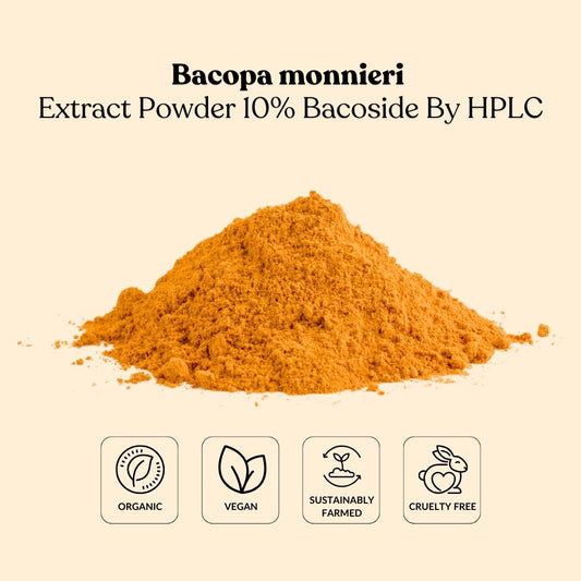 Bacopa monnieri Extract Powder 10% Bacoside By HPLC