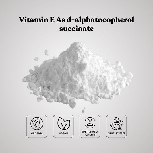Vitamin E As d-alphatocopherol succinate