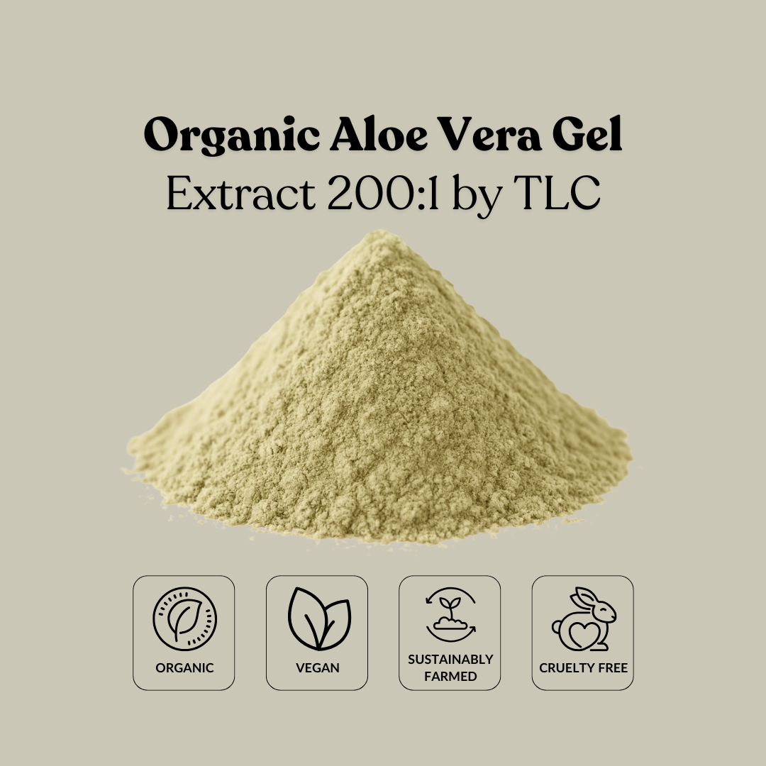 Organic Aloe Vera Gel Extract 200:1 by TLC