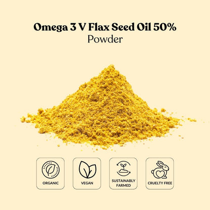 Omega 3 V Flax Seed Oil 50% Powder